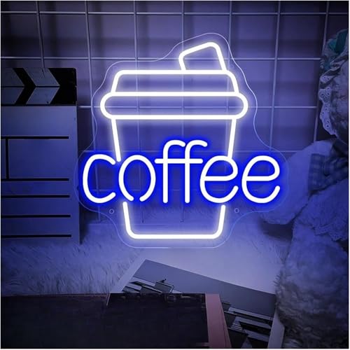 Enseignes lumineuses au néon avec variateur pour l'ambiance bar café