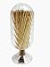 120Pcs 5'' Decorative White Matches in a Jar with Striker, Safety Matches for Candles, Match Holder with Candle Matches, Match Cloche with Striker, Long Fireplace Matches for Fireplace BBQ Grill
