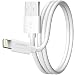 Apple MFi Certified Lightning Cable, Overtime iPhone & iPad Fast Charger 4ft, Charging Cord for iPhone 11/11 Pro/11 Pro Max/X/XS Max/XR/8 Plus/7/6/5/SE, iPad Pro/Air 2/Mini 4/3/2, iPod Touch - White