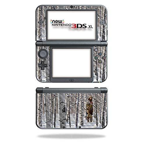MightySkins Carbon Fiber Skin for Nintendo New 3DS XL (2015) - Aspen Man | Protective, Durable Textured Carbon Fiber Finish | Easy to Apply, Remove,