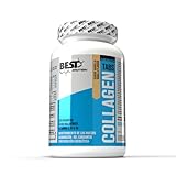 BEST PROTEIN Colágeno en pastillas COLLAGEN TABS | | Para huesos y articulaciones fuertes | Con Ácido Hialurónico, Magnesio y Vitaminas Vitamina C, B3 y B6 | Sabor VAINILLA | 180 comp. = 30 servings