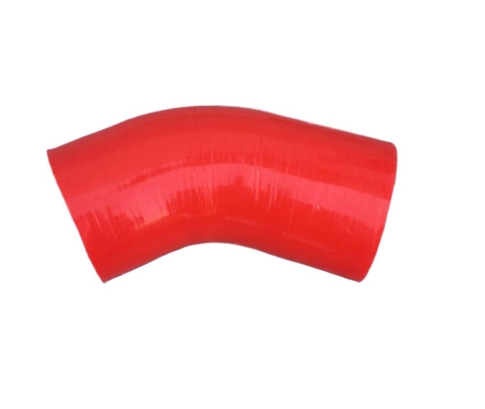 przewód turbo Złącze kolankowe silikonowe 45 stopni Turbo wąż 4" 102mm 4 cale(Rouge)