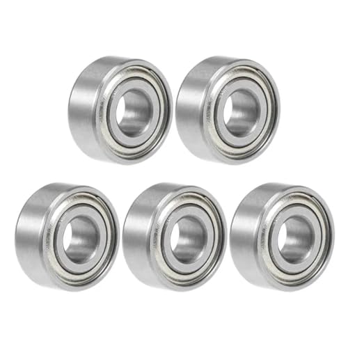 Roulement MR52ZZ 2x5x2.5mm miniature blindé en métal pour micro-moteur