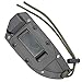 ESEE-4 Fixed Blade Knife, S35V Steel, Ambidextrous Sheath, Made in USA (Grey/Black)