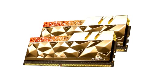 Image of G.Skill Trident Z Royal Elite 32GB (2x16GB) DDR4 3600MHz CL16-19-19-39 1.35V Desktop Memory RAM - F4-3600C16D-32GTEGC, Black
