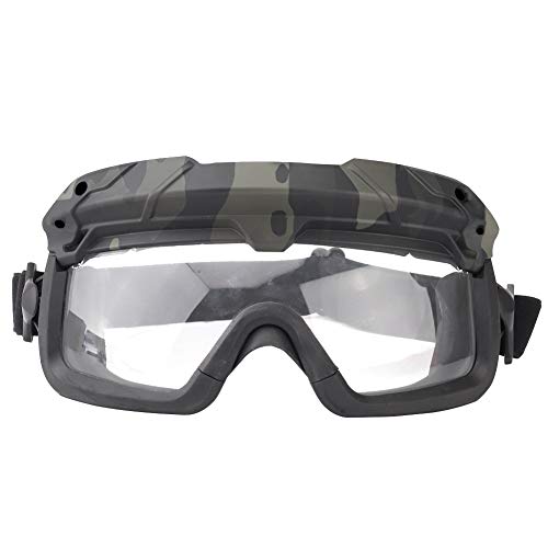 SBNYTBLW Airsoft Paintball Goggles Windproof Anti Fog Cs Wargame Protection for Helmet Fishing Cycling Glasses Eyewear/Bcp