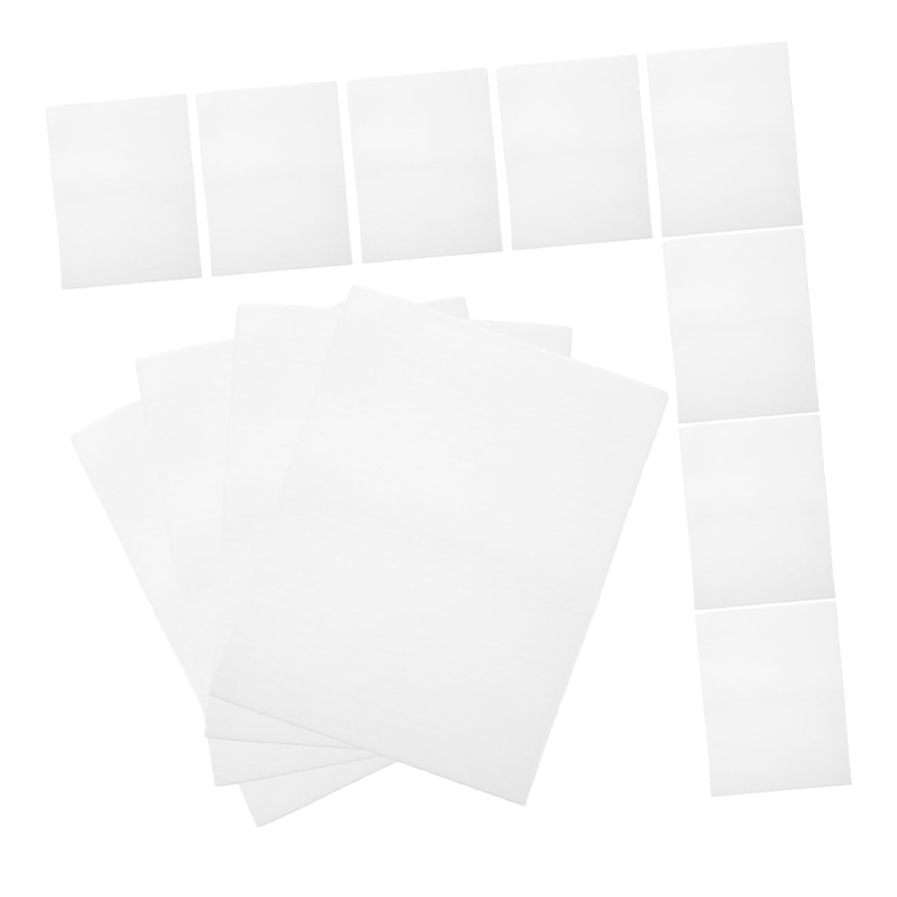 Cabilock 100pcs Foam Pouches for Packing and Shipping Lightweight Foam Packing Bags for Moving Supplies Protective Material for Crafts and Goods Storage