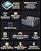 GMKtec Mini PC Intel Core i7-1185G7 (up to 4.8 GHz) 32GB DDR4 1TB SSD Desktop Mini Computers WiFi 6, BT 5.2/ DP, HDMI/RJ45 2.5G/USB4.0