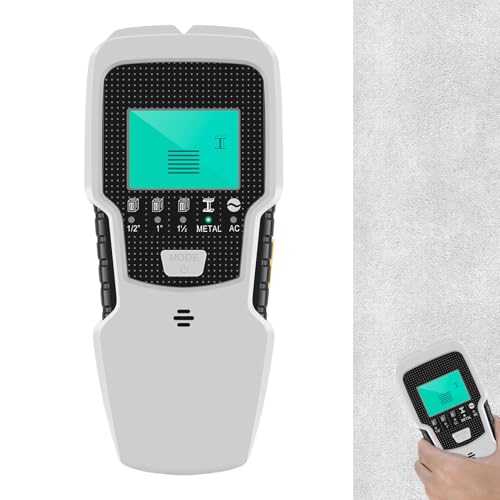 Détecteur De Montants Mural | Scanner Détecteur de Structure Murale,Capteur Magnétique Haute Sensibilité Multifonction pour Rénovation Localisation Câbles Tuyaux et Structure