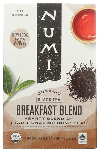 Numi, Tea Breakfast Blend Organic, 18 Count
