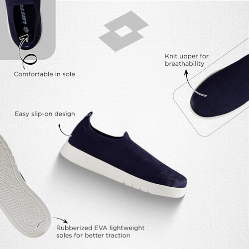 Image of Lotto Men Impulso Slip-on Sneakers