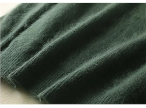 Men's Solid Color V-Neck Casual Knitted Pullover Sweater En8 M 6