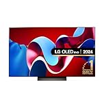 LG evo OLED77C45LA 77-Inch 4K UHD Smart TV, (α9 AI Processor Gen7, Dolby Atmos, Freeview Play and Amazon Alexa, 120Hz), Umber Brown [Model 2024]