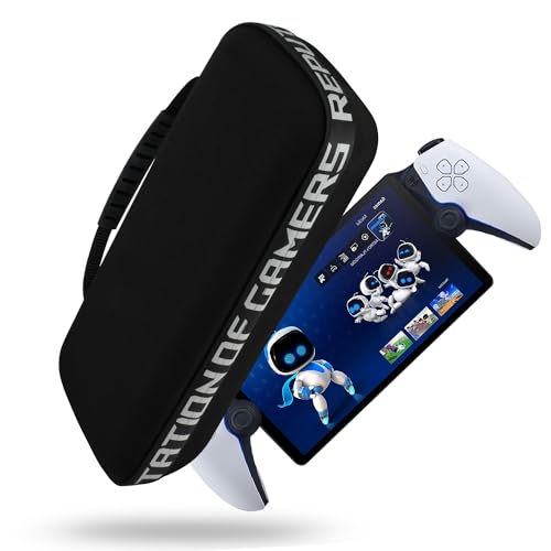 Hard Carrying Case Compatible with Playstation Portal Remote Player Gaming Handheld and Accessories, Large Capacity PS5 Portal Case Suitable for Travel and Home Storage