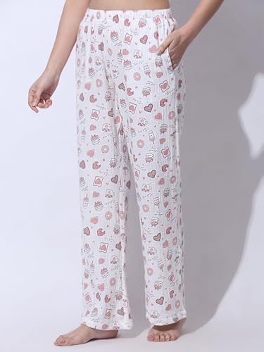 Image of B STORIES Women's Cotton Pyjama Set | Comfort and Relexed Nightsuit for Ladies