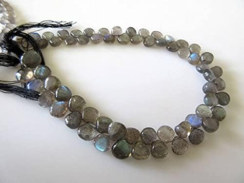 Perles labradorite coeurs véritables pour remplacer les pierres ternes de vos colliers - 4