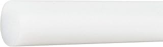 Off White High Density Polyethylene (HDPE) Rod Stock 4 ft. L