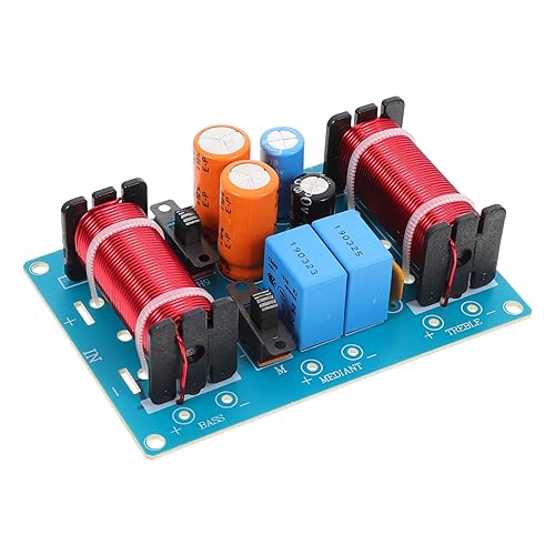 Housoutil Way Speaker Audio Filter Frequency Divider for Treble and Bass Weah Speaker Accessory for Home and