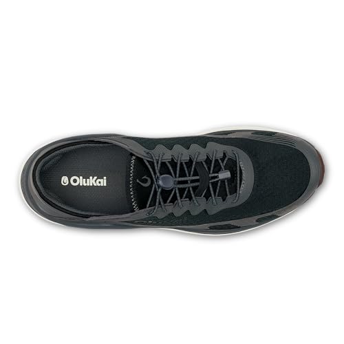 Image of OluKai 'Ahi Men's Water Shoes, Cushioned & Quick-Drying Marine Sneaker, Breathable Mesh & Wet Grip Rubber Outsole for Boats, Docks & Wet Surfaces
