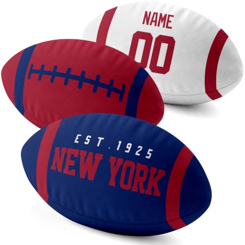 Image of ANTKING New York Throw Pillow Custom Name Number for Men Boy Gifts