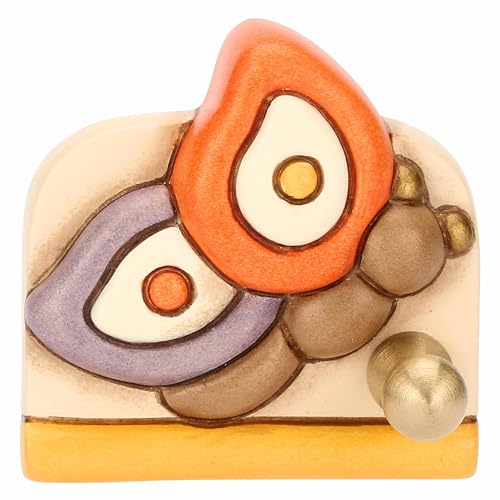 MATERIALI - ceramica; ganci in acciaio inox
