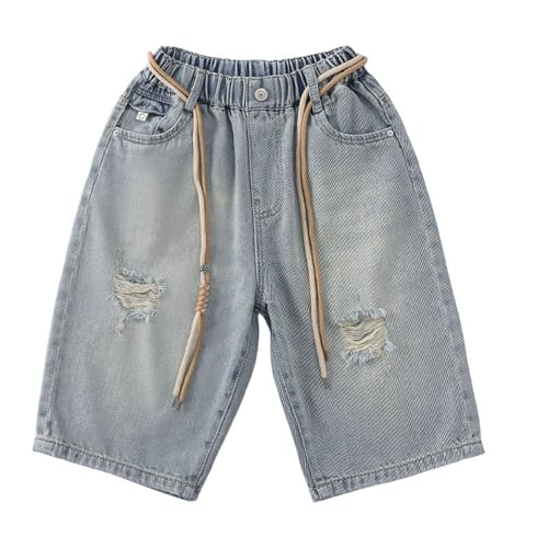 Bermuda jean garçon avec poches pour les tout-petits actifs