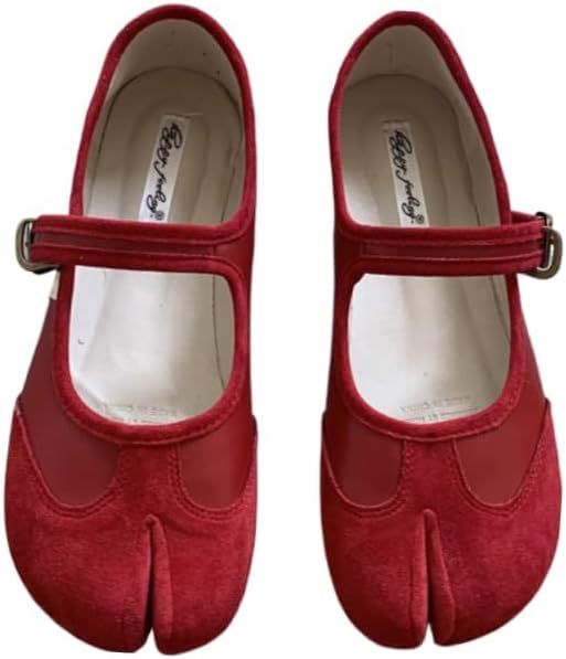 Tabi Shoes Women Mary Janes Ballet Flat - Low Top Split Toe Orthopedic Cute Casual Comfortable Walking Lightweight Female Solid All-Match for Daily Wear Beach Travel Athleisure Standing All Day - Image 8