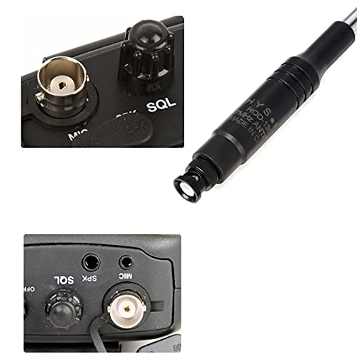 Antena CB portátil BNC extensible de 9.8 a 52 pulgadas marca HYS 2