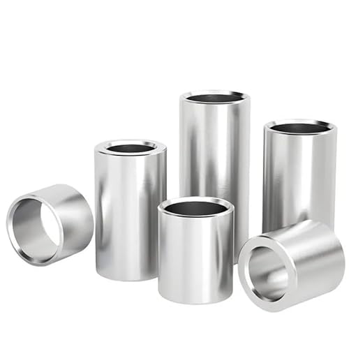 M6 M7 M8 304XeX| ˂ȂX^hItXy[T[ ubVO bV[ ی^KXPbg X[u 2 3 4 5 6 7 8~35 40mm(OD10xM7 (10pcs),L 18mm)