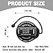 ijuicy 5C0201550T Fuel Tank Cap, Gas Cap Fuel Cap Compatible with VW AUDI 5Q0-201-550-L (Black)