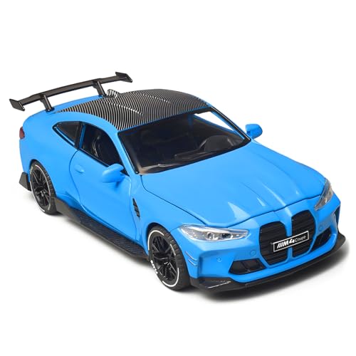 Carro de juguete 1:32 modelo diecast con luz y sonido miniatura 5
