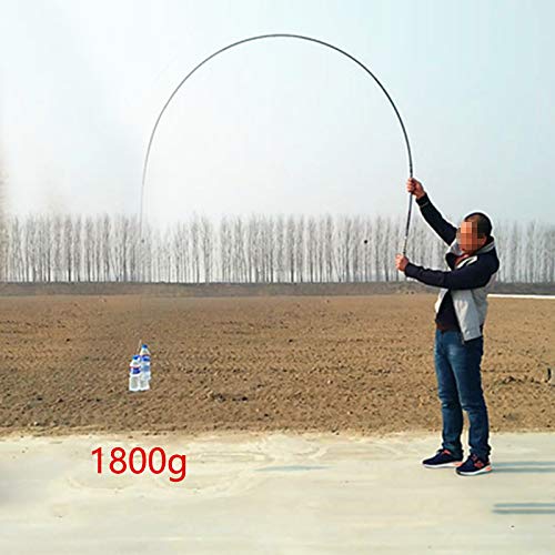 YGLONG Angelruten 1 Stück Kohlefaser Angelruten 2,7 m / 3,6 m / 4,5m / 5,4 mt / 6,3 m / 7,2 mt Teleskop Angelrute… – Bild 7