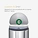 simplehuman Trash Can Liner C, 10-12 Liters/2.6-3.2 Gallons, 20-Count Bags (Pack of 3)