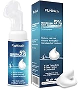 FluMisch 5% Minoxidil Foam for Men, 5% Biotin and 5% Minoxidil Use for Hair Growth, Slows Hair Lo...