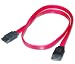 Produktbild PremiumCord 0, 75m Datenkabel SATA 1, 5/ 3, 0 Gbit/ S, Rot