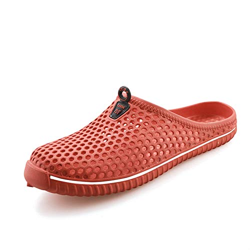 Zapatos Mujer Verano Zuecos Sandalias Playa Hombre Zapatillas Antideslizante Respirable Cierre De Jardin Tobillo Malla Sanitarios Ligeros