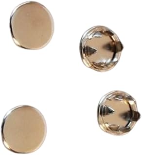 Nickel Plated Metal Hole Plugs 3/8
