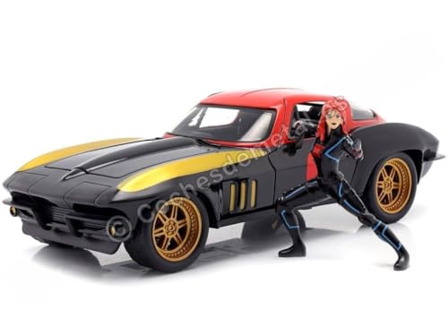 Auto Die-cast Marvel 1:24 Chevy Corvette 1966