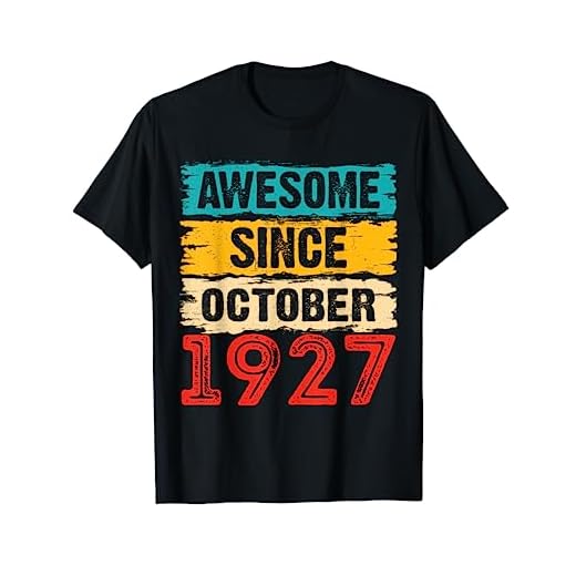 Regalos de 96 años impresionantes desde octubre de 1927 Camiseta