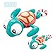 Produktbild VCOSTORE Baby Badespielzeug, Pull String Turtle Toy Lustiges Schwimmspielzeug Pädagogisches Badespielzeug für Kinder Kleinkind