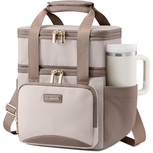 LOVEVOOK Insulated Lunch Box for Women,Large Adult Lunch Cooler Bag Men