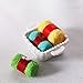 Dollhouse Miniature Woolen Yarn Knitting Set 1:12 Scale Accessories Thread Basket Simulation Decoration Favors Supplies (B)