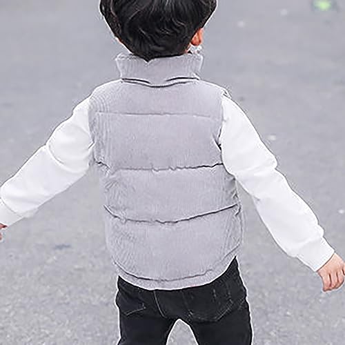 Baby Vest for Girls & Boys, Toddler Reversible Vest for Spring & Autumn Baby Warm Jacket Cotton Vest2