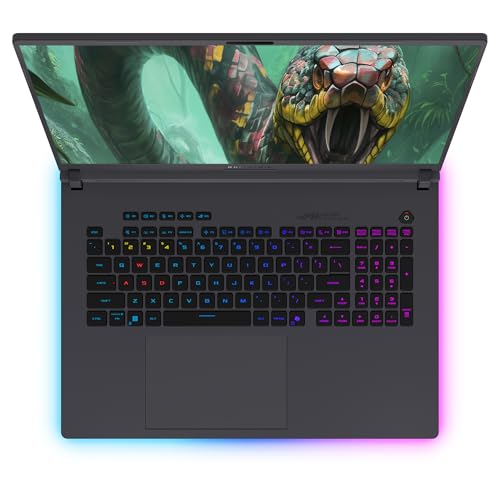 ROG Strix G18 Gaming Laptop, Intel Ultra 9-275HX, 32GB DDR5 RAM, 4TB PCIe SSD, 18" 2.5K (2560x1600) 240Hz Nebula Display, N-vidia G-Force RTX 5070Ti, tastiera RGB a 4 zone, W11 Pro, Grigio - Notebook - Immagine 4