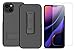 Wireless ProTech Case Compatible with Apple iPhone 13 (Screen Size 6.1 inch only). Dual Layer Hybrid Case and Belt Clip Holster Combo Includes Screen Protector