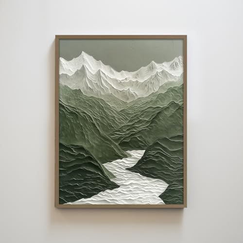 Mountain Landscape Contemporary Minimalism Printing Wall Art