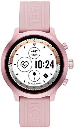 Michael Kors Access MKGO - Reloj inteligente con pantalla táctil de  aluminio y silicona para mujer, color rubor/rosa-MKT5070 : Electrónica -  Amazon.com