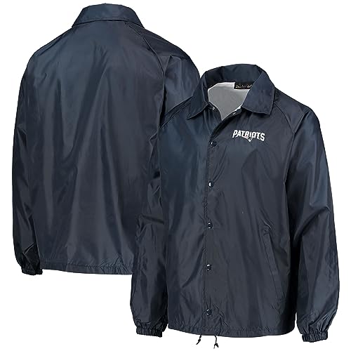 Image of Men's Royal Buffalo Bills Coaches Classic Raglan Full-Snap Windbreaker Jacket