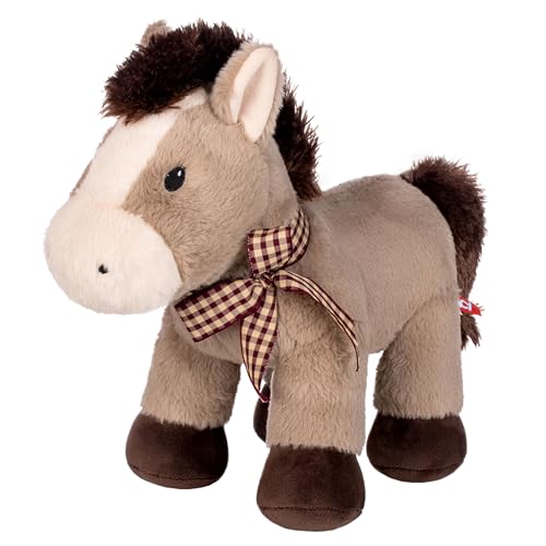 FANCY Kuscheltier Pferd 32 cm Unser Pony Plüschtier - EIN gutes Geschenk für Kinder und Erwachsene Pferd Kuscheltier 0+ Jahren