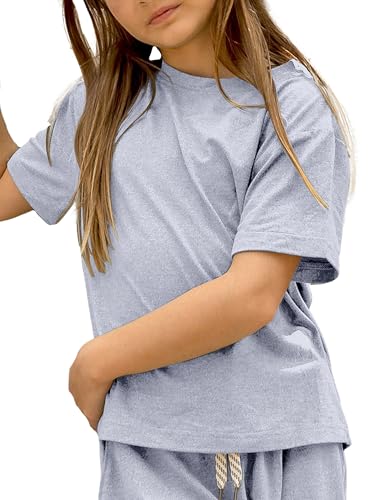 Girls' Short-Sleeved Yoga T-Shirt2